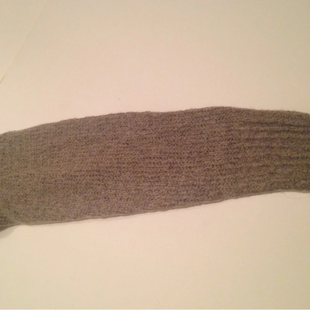 Simply Noelle Tan Convertible L/XL Open Knit Cardigan or Flare Tunic. EUC - Picture 4 of 10